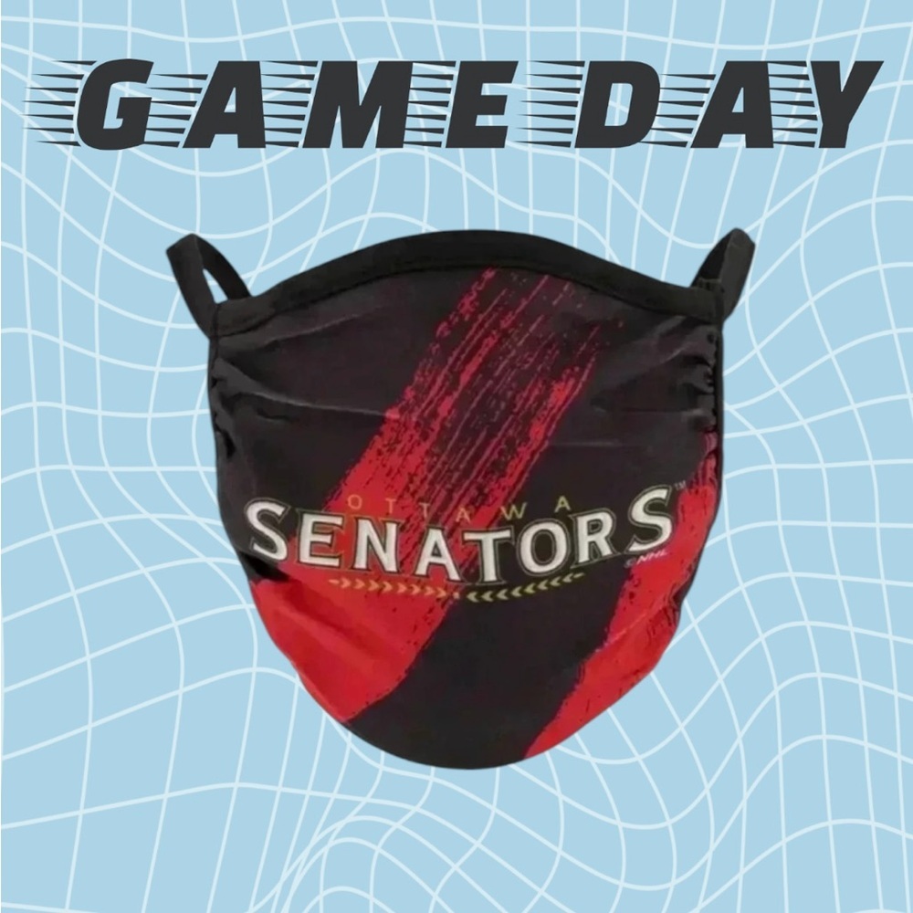 $7 Add-On | NHL Ottawa Senators Face Covering